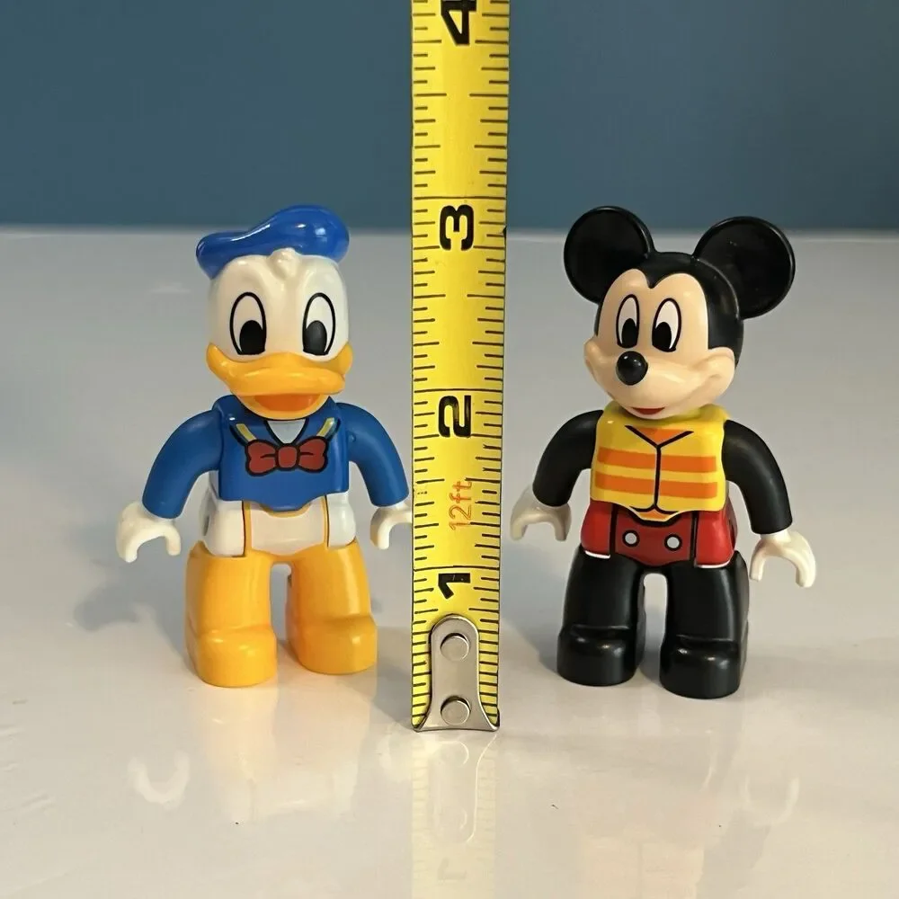 LEGO DUPLO Mickey Mouse Donald Duck Figures Disney Lot Of 2